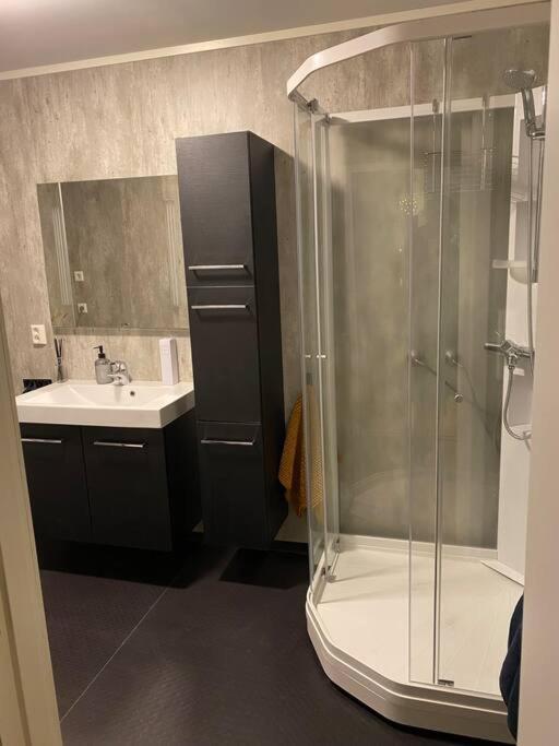 Aurora Apartment Very Close To Cable Car And Sherpatrappa ترومسو المظهر الخارجي الصورة